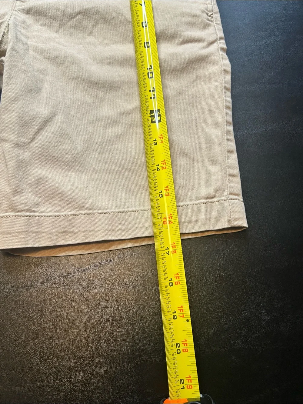 Boys Flat Front Khaki Shorts - Classic Neutral